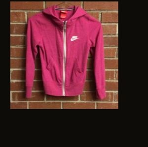 Nike Zippered Hoodie Large